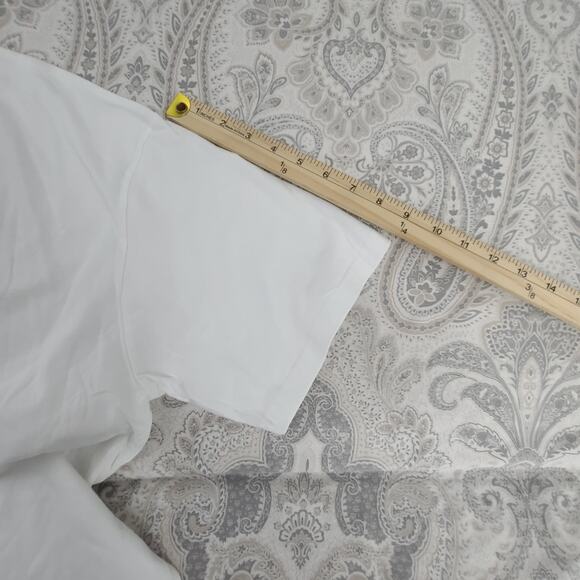 Beat the Heat Cat chillin funny cat graphic Japanese white t-shirt Size 3x - Picture 5 of 7